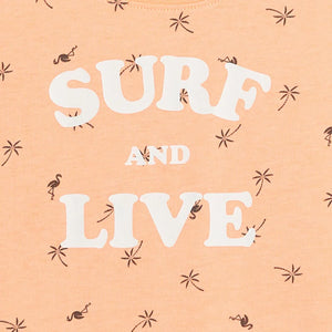 Poiste mustriline maikasärk SURF AND LIVE