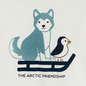 Beebipoiste p/v T-särk THE ARCTIC FRIENDSHIP