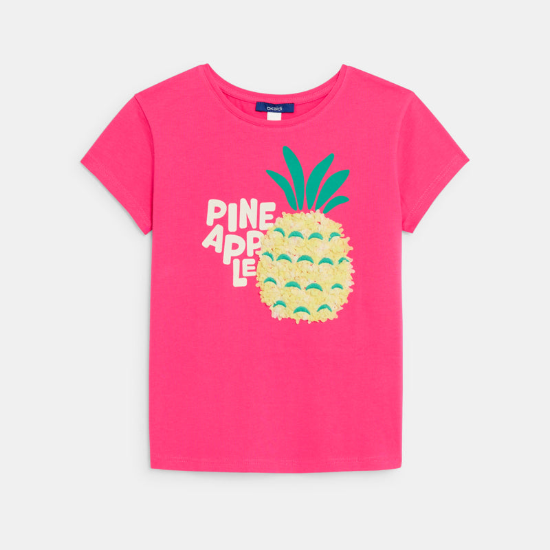 Tüdrukute T-särk PINEAPPLE
