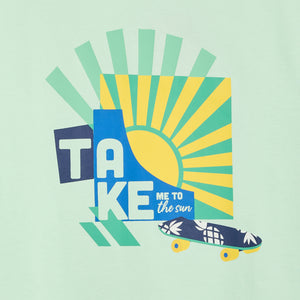 Poiste T-särk TAKE ME TO THE SUN, heleroheline
