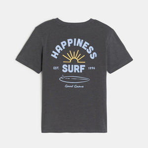 Poiste T-särk SURF, tumehall
