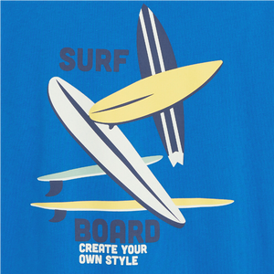 Poiste T-särk SURF BOARD, sinine