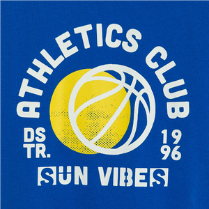 Poiste T-särk ATHLETICS CLUB, sinine