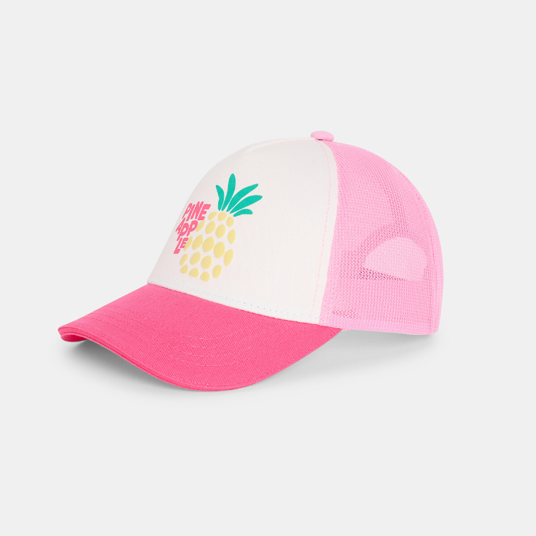 Tüdrukute võrguga nokamüts PINEAPPLE