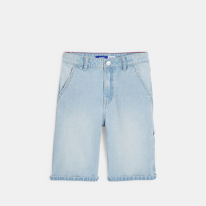 Poiste RELAX FIT teksashortsid, helesinised