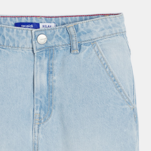 Poiste RELAX FIT teksashortsid, helesinised