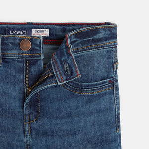 Poiste SKINNY FIT 'ultra-resistant' teksapüksid, denim blue stone