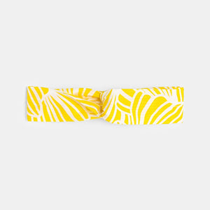 Beebitüdrukute graafilise mustriga peapael, Kanaari kollane
